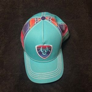 Turquoise/Serape Ariat SnapBack